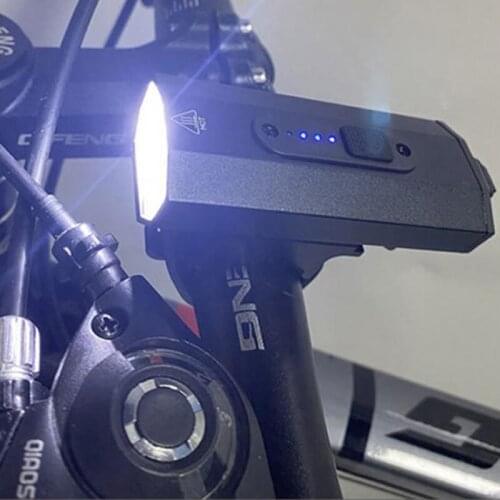 Bike Light,Super Bright Bicycle Front Flashlight Led Display Waterproof 6 Modes Cycling Headlight Torch with USB Rechargeable