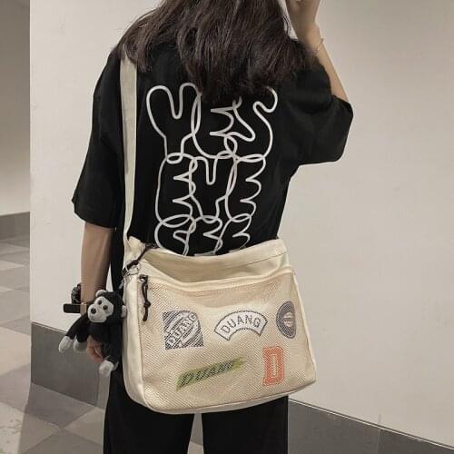 Youda Women Fashion Shoulder Bags Multifunction Oxford Cloth Couples Handbags Travel Shoulder Messenger Bag Leisure Package