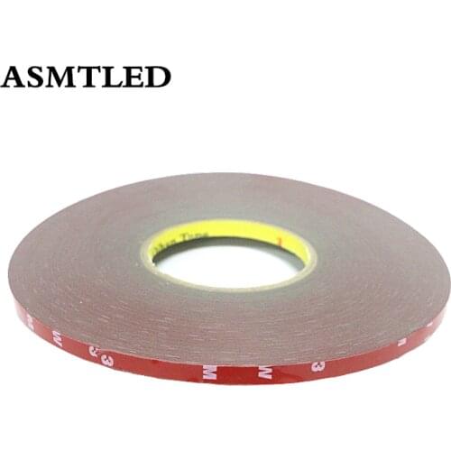 1Roll 35m Super Strong Double Sided Adhesive 8mm 3M Tape Sticker for 3528 5050 5630 LED Strip light PC TV Black LED lighting