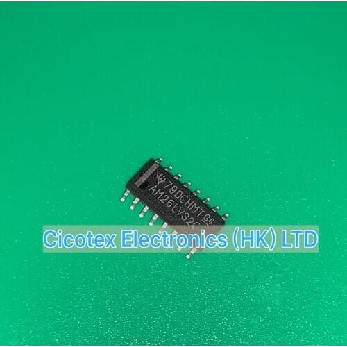 10pcs/lot AM26LV32CDR SOP16 AM26LV32C DR IC QUAD DIFF LINE RCVR 16-SOIC AM26LV32-CDR AM 26LV32CDR AM26 LV32CDR AM26LV 32CDR