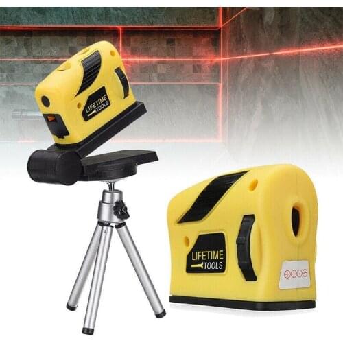 4 in 1 Accurate Multipurpose Laser Level Lever Horizontal Vertical Light Beam Measure Tape 360 Degree Automatic Laser Level