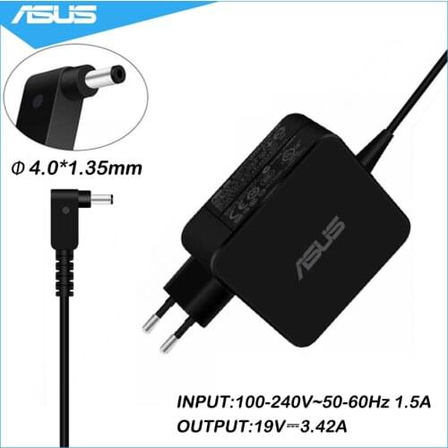 ASUS 19V 3.42A 65W 4.0*1.35mm AC Laptop Power Adapter Travel Charger For Asus Zenbook UX310UA UX305CA UX305C UX305UA UX305F