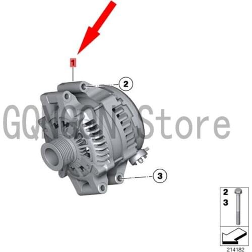 CAR generator bm wF07 GT 535I E71 X6 35IX N55 F25 X3 35IX water-cooled generator generator motor engine motor