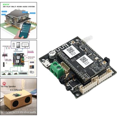 WiFi Wireless Bluetooth Module Up2Stream WiFi BT5.0 Audio Receiver Module