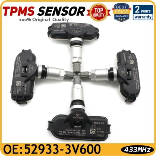 52933-3V600 Car Tyre Tire Pressure Monitor Sensor For Hyundai Grandeur [HG] I40 [VF] Kia Rio [UB] 2011-2021 433MHz