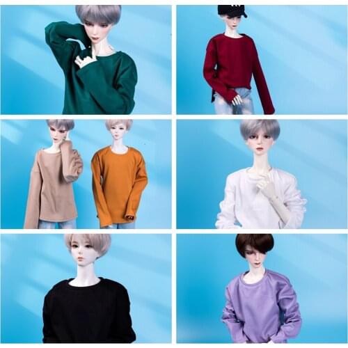 D03-P212 children handmade toy 1/3 1/4 uncle SSDF Doll clothes BJD/SD doll clothes colorful Loose long sleeves 1pcs