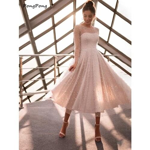 EAEOVNI Long Wedding Dresses