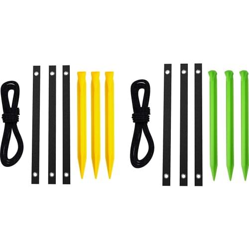 Tree Stake Kit Anchoring Kit Strong Rope Durable Materials for Young Trees