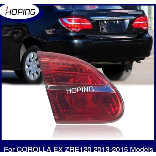 Hoping Rear Bumper Inner Tail Light Taillight For COROLLA EX ZRE120 2013 2014 2015 Rear Tail Lamp Brake Stop Lamp
