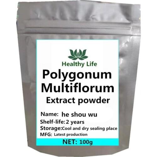 Natural Polygonum Multiflorum Extract Powder Treatment Of Hair Loss Free Shipping