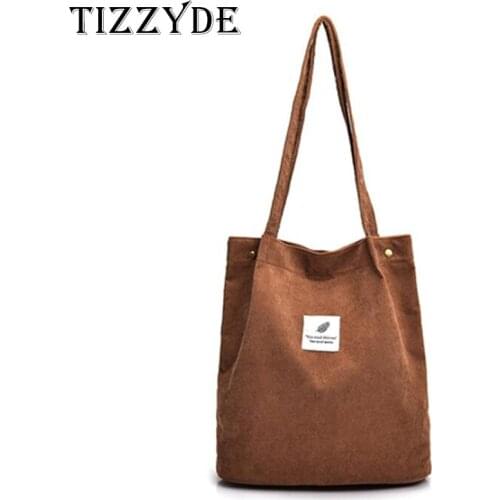 Solid Corduroy Shoulder Bag Green Shopping Bag Handbag Bag Messenger Bag Handbag Ladies Casual Shopping Handbag TRF489