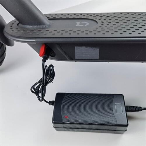Practical Lithium Battery Charger 42V 4A Fast Charger Power Adapter for M365PRO Ninebot ES2 ES4 MAX G30 Scooter