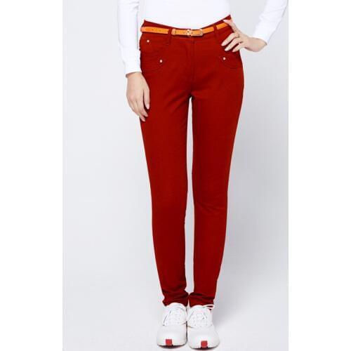 High Waist Golf Pants For Women Winter Slim Sports Golf Trousers High Stretch Breathable Pants Golf Apparel D0677