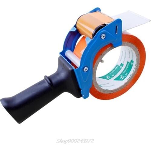 Heavy Duty Portable Sealing Tape Gun Dispenser Packaging Machine Cutter Handheld Packer Holder Random Color Jy27 20 Dropship