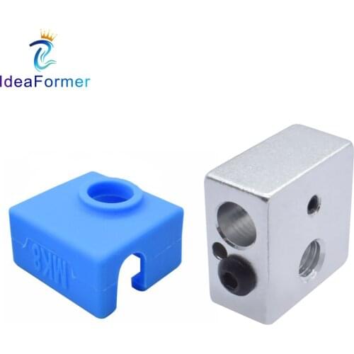 MK7/MK8/MK9 Heat Block Adiabatic Silicone Sleeve Heater Protective Silicone Sock For Creality CR-10 CR10S Ender 3 J-head Hot End