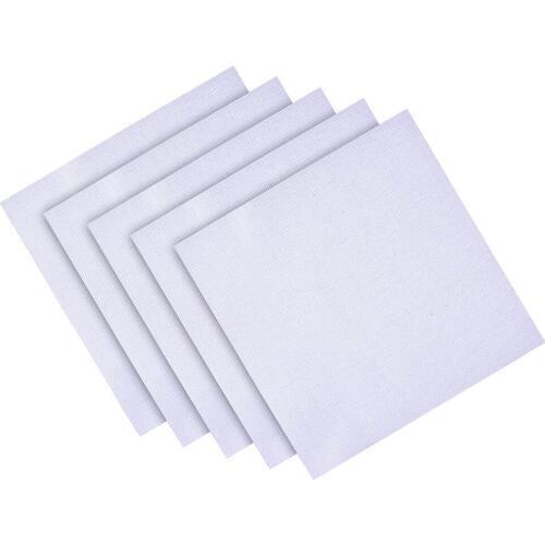 11CT/14CT Cotton Cloth Handmade Cross Stitch Material 30x30CM DIY Cross Embroidery Fabric White/Black Handcraft Supplies