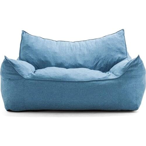 Custom Stylish Bean Bag Sofa Chair Cover Only, Big Washable Living Room Bean Bag Lazy Sofa Chair Lounger Without Filling