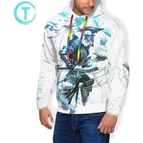 Guild Wars 2 Hoodie Guild Wars 2 Firebrand Hoodies Polyester Red Pullover Hoodie XL Streetwear Hoodies