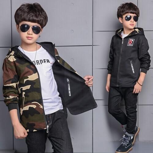 XiaGuoCai Autumn Jackets For Boys