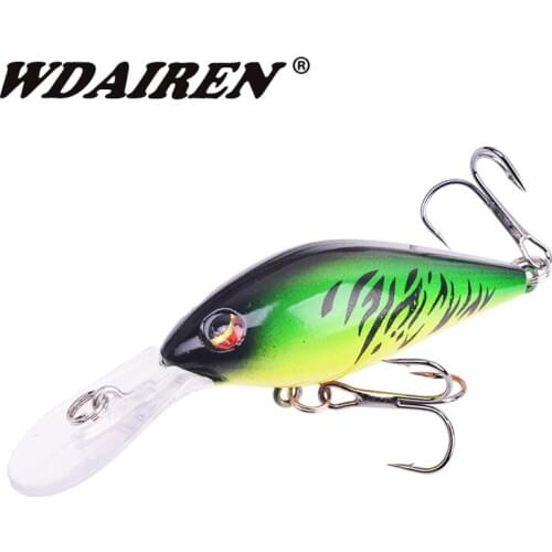 1Pcs Pesca Crankbaits Fishing Lure 8cm 8.5g Floating Minnow Wobblers Tackle Plastic Artificial Hard Bait For Bass Pike Swimbaits