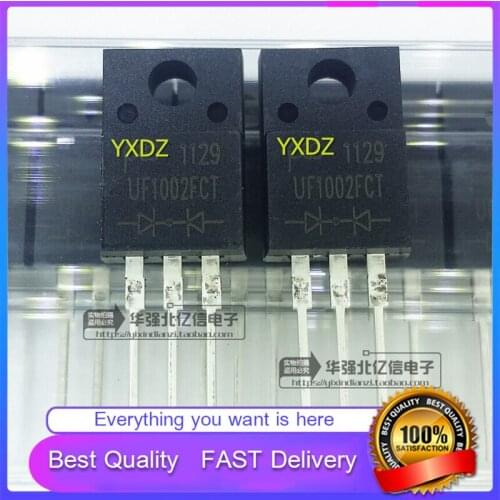 10Pcs/Lot New Original UF1002FCT 10A200V FAST RECOVERY Diode Good Quality