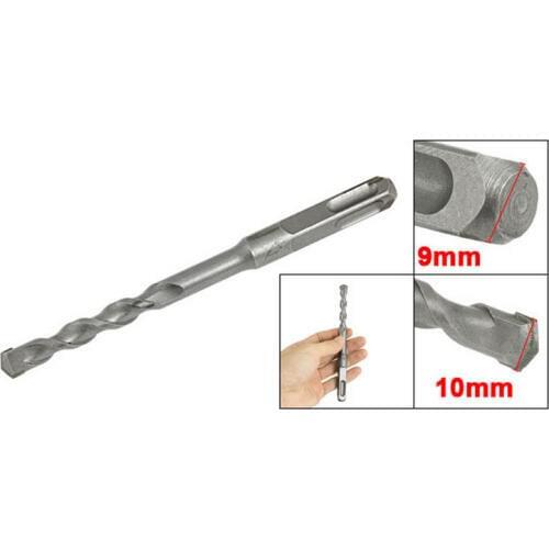 10mm Width Tip 147mm Length Four Hollow Square Shank Masonry Drill Bit 5pcs