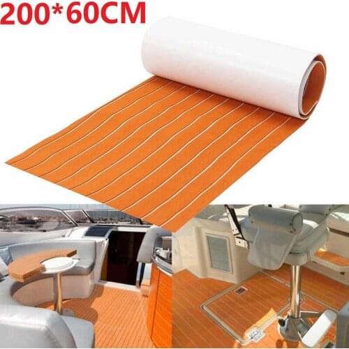 78 x 23 inch EVA Foam Teak Sheet, EVA Foam Boat Decking Marine Flooring Teak Mat Carpet Yacht Sheet for Luxury Yachts