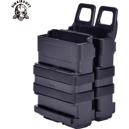 Outdoor Abay Tactical M4 5.56 FastMag Molle Pouch Military Wargame Airsoft Fast Mag Holder Hunting Pistol Magazine Pouch
