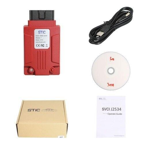V123 SVCI J2534 Diagnostic Tool STIC for Ford & Mazda Support Online Module Programming Diagnosis Scanner