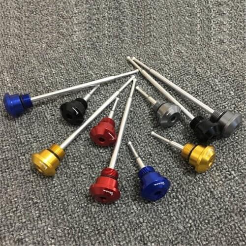 For VESPA SPRINT PRIMAVERA LX LXV S 150 GTS 300 Motorcycle Oil Drain Dipstick Screw Plug with Key CNC Aluminum Accessories