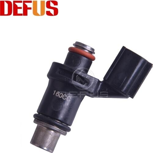 DEFUS 4X Motorcycle Fuel Injector Nozzle 160cc 10hole for Yamaha y15zr FZ150 Replacement Injection Motorbike Bico Black customiz