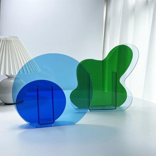 Art Decoration Acrylic Vintage Transparent Home Decor Hydroponics Vase Transparent Cheaphomedecor Living Room Decoration