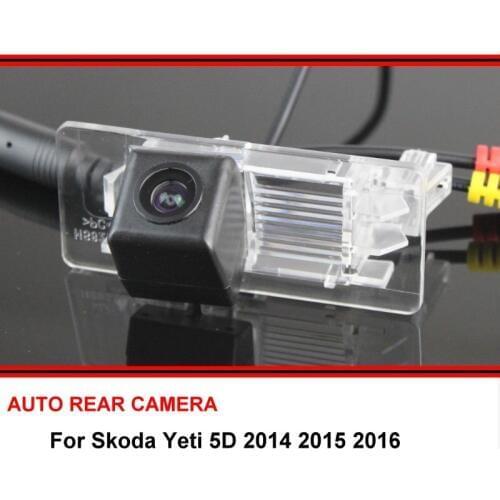 For Skoda Yeti 2014 2015 2016 Night Vision Rear View Camera Reversing Camera Car Back up Camera HD CCD Wide Angle Vehicle Camera