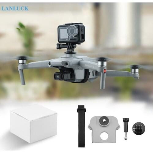 Top Extension Kit Camera Fill Light Bracket Mount Holder for DJI Mavic Air 2 Drone Accessory for Osmo Action GOPRO Action Camera