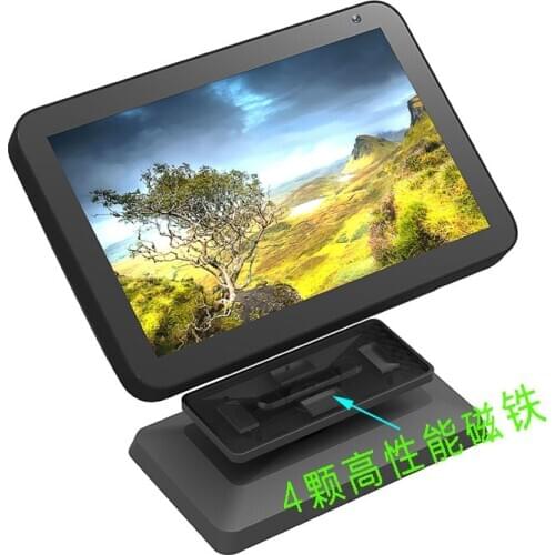 Show 8 Stand Mount Bracket for Amazon Echo Show 8 Support Anti-Slip Base Magic Adjustable Rotatable Bracket Speaker Holder