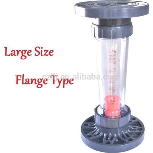 LZB-25S Plastic Flowmeter Socket-end or Thread Connection Long Tube