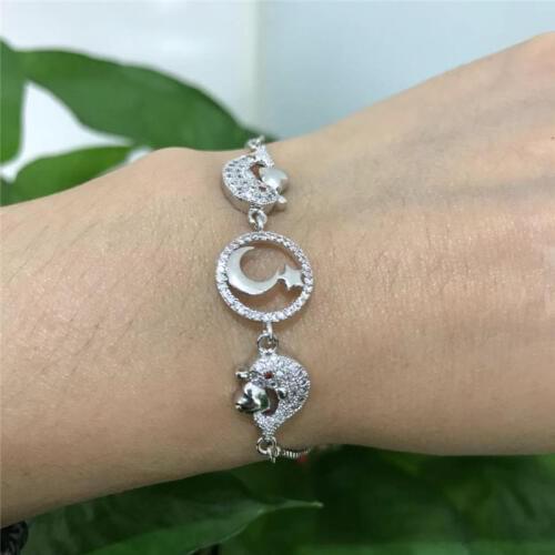 New Fashionable joker pop stars the moon dolphins bracelet adjustable length