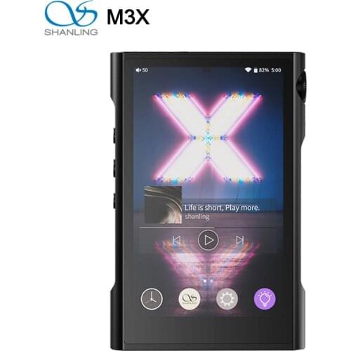 Shanling M3X MQA Support Hi-Res Portable Player Dual ES9219C DAC/AMP DSD256 384kHz/32bit Two-way Bluetooth 3.5mm&4.4mm output