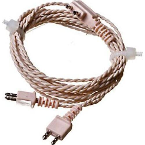 Hearing Aid Advanced Cable Pocket Hearing Aids Wire Cable Cord 2 Pin Binaural