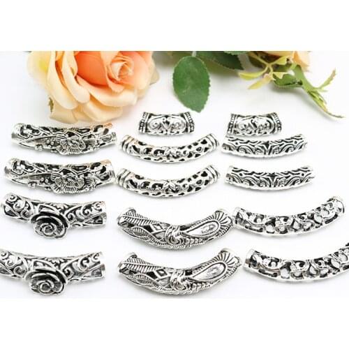 Jewelry finding & components diy make up accessory Tibetan silver hollow out sweater chain bracelet accessories #JZ321
