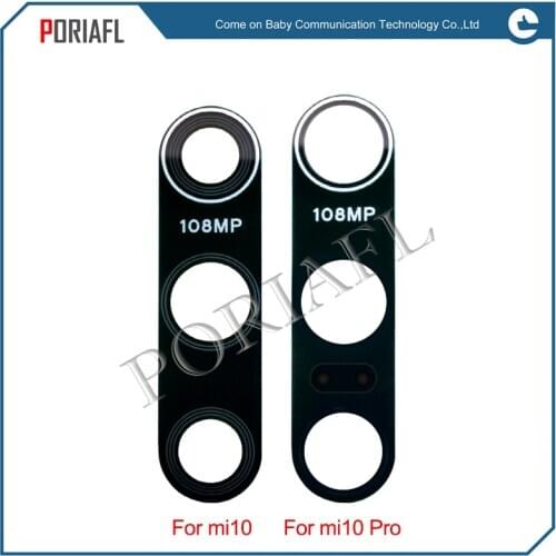 Original For Xiaomi10 mi10 pro Rear Back Camera Glass Lens Replacements For mi10 mi 10pro camera lens