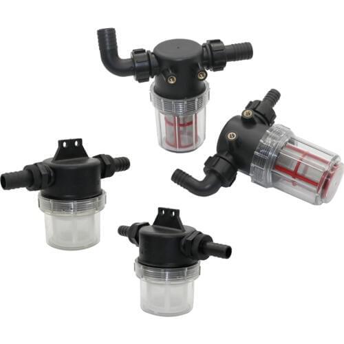 1 Pcs Poultry Drinking Water Filter 20mm/25mm Interface Chicken Duck Quail Rabbit Drinking Water Transparent Filter