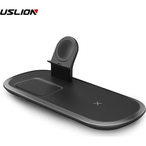 15W wireless charger fast charging pad for iphone 12 Pro Max 11 XR For Apple Watch 5 4 3 2 for Airpods 2 Pro 3 in 1 Fast Charger