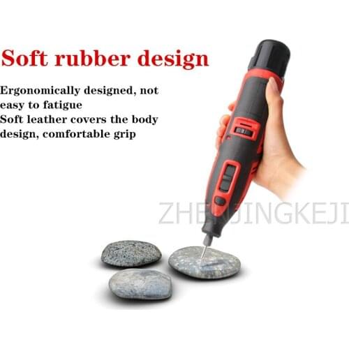 Electric Grinder Engraving Machine Pen Electric Cleaning Tools Wenwan Polishing Machine Lettering Small Handheld Charging Jade