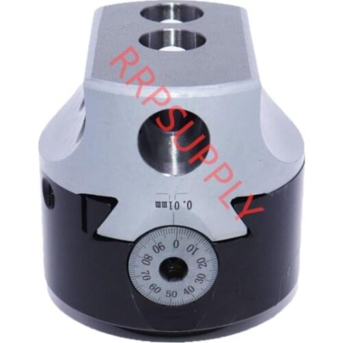 F1-18 boring head, diameter 75mm, Graduation: 0.01mm