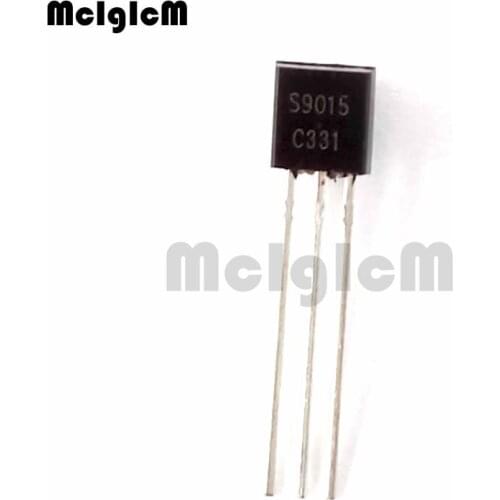 MCIGICM 5000pcs S9015 in-line triode transistor TO-92 0.15A 50V PNP