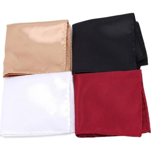 2019 New Style High Quality Mens Solid Plain Suits Pocket Square Wedding Party Handkerchief Wedding Tie Accessories Zakdoek