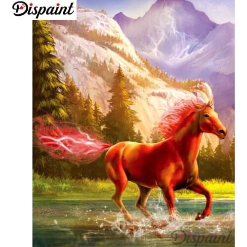 Dispaint Full Square/Round Drill 5D DIY Diamond Painting "Cartoon unicorn" Embroidery Cross Stitch 3D Home Decor Gift A10130