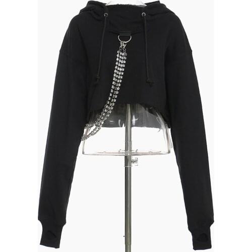 NINA ELIZA Hooded Sweatshirts For Women