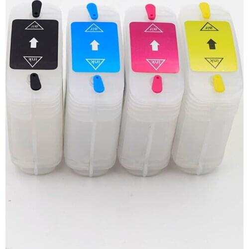 69ML/PC for HP500 800 Empty Refillable Ink Cartridge with Permanent Chips for HP Designjet 500 500ps 800 800ps Printers
